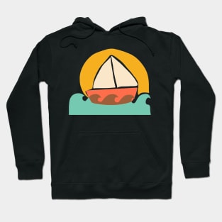 My little Sailboat Hoodie